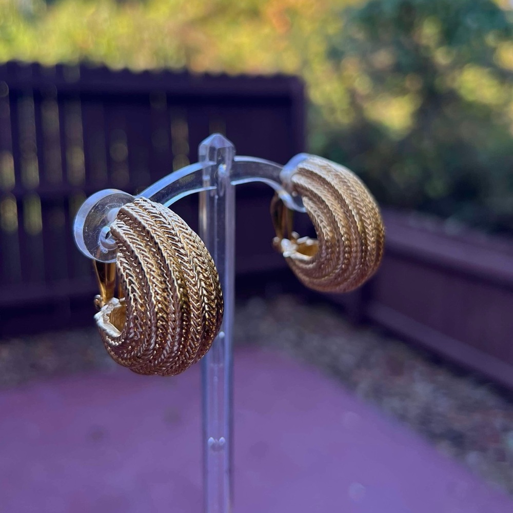 Gold St. John Earrings